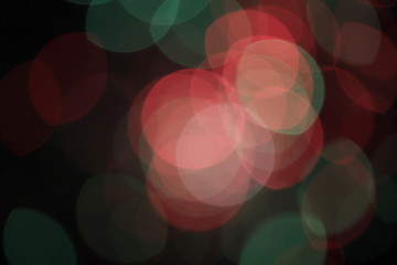 Bokeh Red & Green