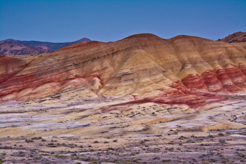 Poster - Painted Hills, John Day Fossil Beds National Monument, Mitchell, Oregon, USA