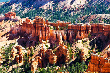 Wall Mural - USA, Utah, Bryce, Bryce Canyon National Park, Inspiration Point