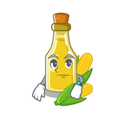 Sticker - Waiting corn oil in the character shape