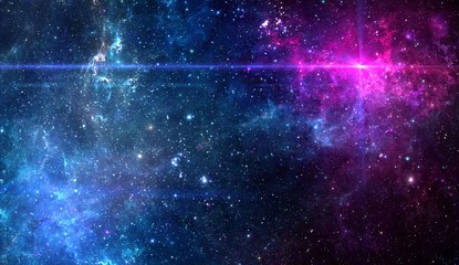 Wall Mural - colorful graphics for background, like water waves, clouds, night sky, universe, galaxy. billions of
