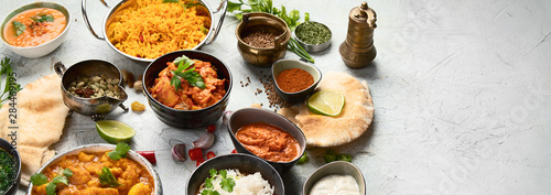 Traditional indian cuisine Fototapeta