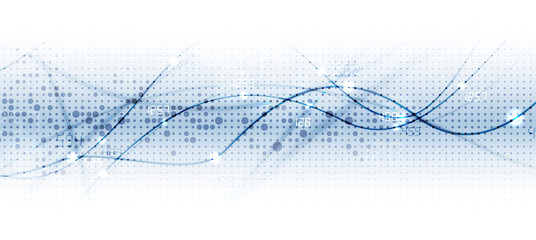 Technology data background, idea of global business solution