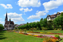 Stadtgarten Und St.Bonifatius In Emmendingen Im Breisgau