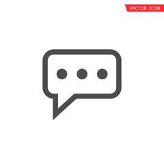 Aufkleber - Message icon template