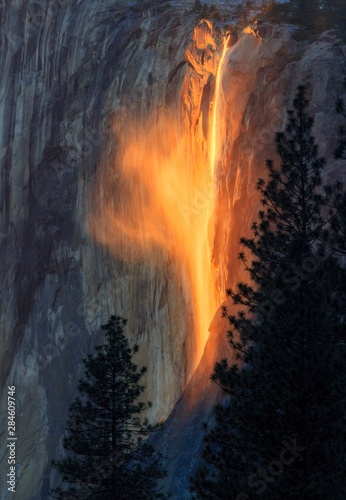 Yosemite Fire Falls