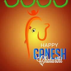 Sticker - HAppy Ganesh Chaturthi