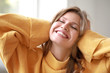 © Pixel-Shot - Portrait of happy young woman at home