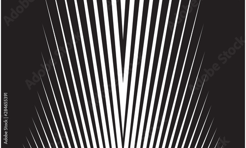 Thin line pattern with irregular halftone waves