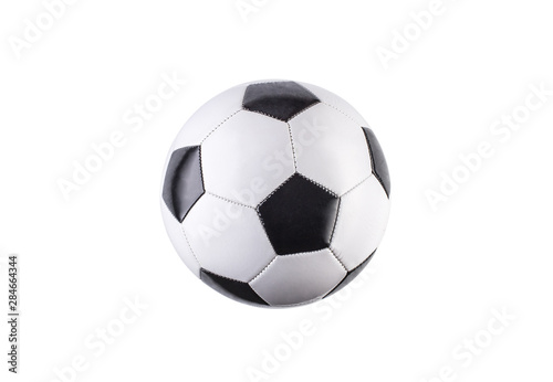 Cuadros en Lienzo Soccer ball isolated on white background