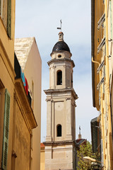 Wall Mural - Menton old town, French Riviera