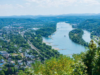 Sticker - View from Drachenberg in Germany