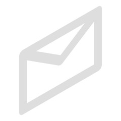 Poster - mail letter icon. isometric of mail letter vector icon for web design isolated on white background
