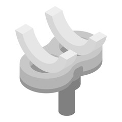 Poster - Artificial limb icon. Isometric of artificial limb vector icon for web design isolated on white background