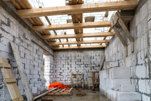 House Room Interior Under Construction And Renovation