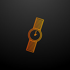 Aufkleber - watch nolan icon. Elements of woman accessories set. Simple icon for websites, web design, mobile app, info graphics
