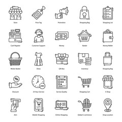 Poster - Online Shopping Vectors Pack 