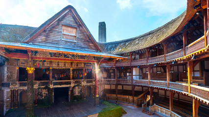 Wall Mural - hakespeare's Globe Theatre in London, UK