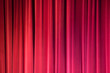 © A.J. Vanhooser - Red Stage Curtains background abstract with copy space