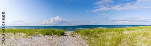 Dünenaufgang an der Ostsee Fototapete