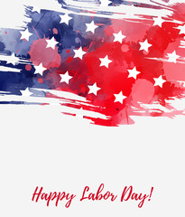 USA Labor day background