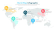 © TanahAirStudio - World Map Infographics Vector for Presentation and Slide Show. WIth Simple and Modern Style. Vector EPS 10