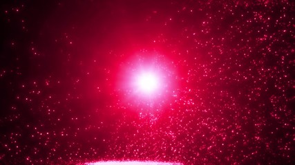 Poster - Abstract Light Particle Background Slow Motion/ 4k animation of an abstract beautiful slow motion shining light particle background seamless looping