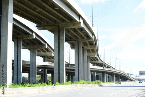 Super highway in bangkok city Wallpaper Mural