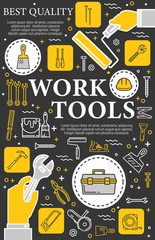 Sticker - Construction, repair and renovation hand tools