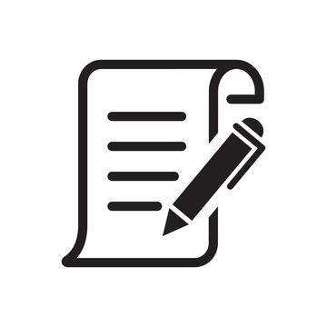 paper, page, document icon vector