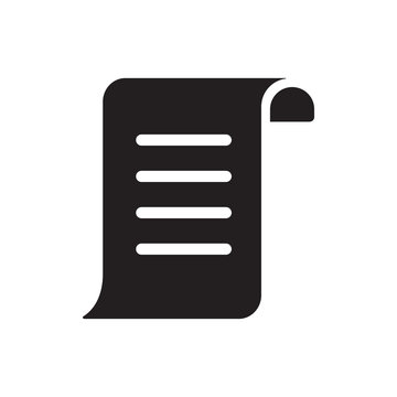 paper, page, document icon vector