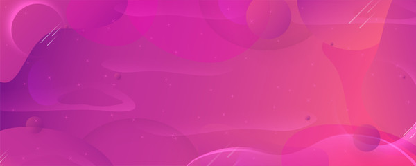 Wall Mural - Modern abstract gradient background in liquid and fluid style. Trend design of the world. Vector illustration template for web banner, business presentation.