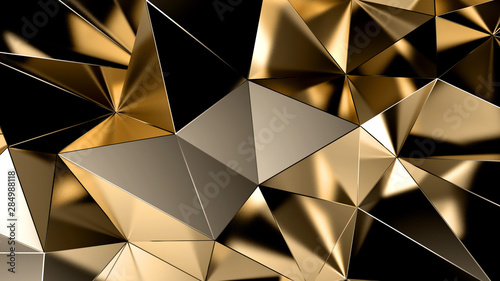 abstract-triangle-crystal-background-3d-illustration-3d-rendering