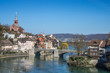 Rheinuferansicht von Laufenburg