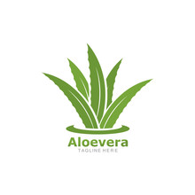 Set Of Aloevera Logo Template Vector Icon