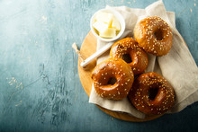 Homemade Bagels Free Stock Photo - Public Domain Pictures