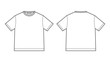 blank tshirt design template