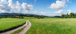 Panorama Weg mit Kapelle und Bodensee