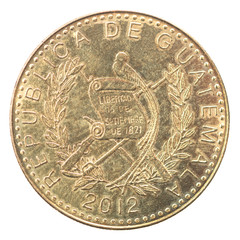 Sticker - New Guatemalan Coin