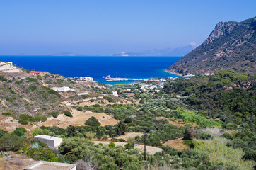 Canvas Print - Landscape of Kos island - Greece