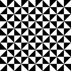 Aufkleber - elegant square and triangle geometric background for pattern and design