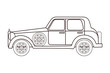© Jemastock - Classic antique car vehicle in black and white