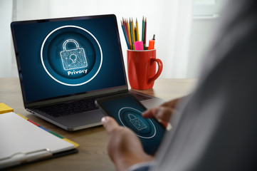 Poster - Privacy Access Identification Password Passcode and Privacy.