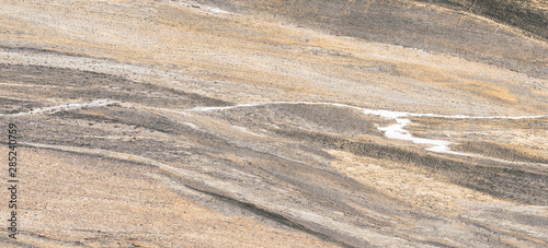 Nowoczesny obraz na płótnie Brown-Grey marble texture background for interior exterior home decoration and ceramic tile surface.