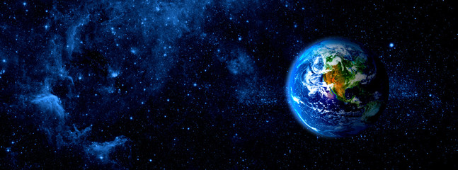 Wall Mural - view of the earth from the moon.