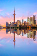 © ABCDstock - Shanghai skyline and modern urban buildings at sunrise,China.