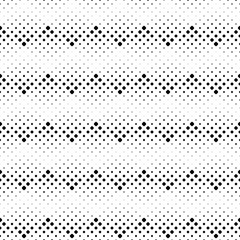 Poster - Abstract seamless diagonal square pattern background - monochrome vector graphic design