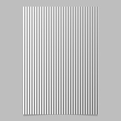 Poster - Geometric stripe poster background - gradient abstract vector brochure template