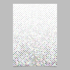 Poster - Geometric circle pattern background page template - vector illustration