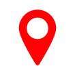 © Maksim - Red maps pin. Location map icon. Location pin. Pin icon vector.